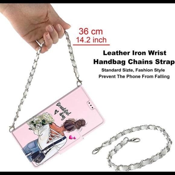 Case for iPhone 13 Pro Max Wallet Case, Premium PU Leather Holder Magnetic - Picture 4 of 6